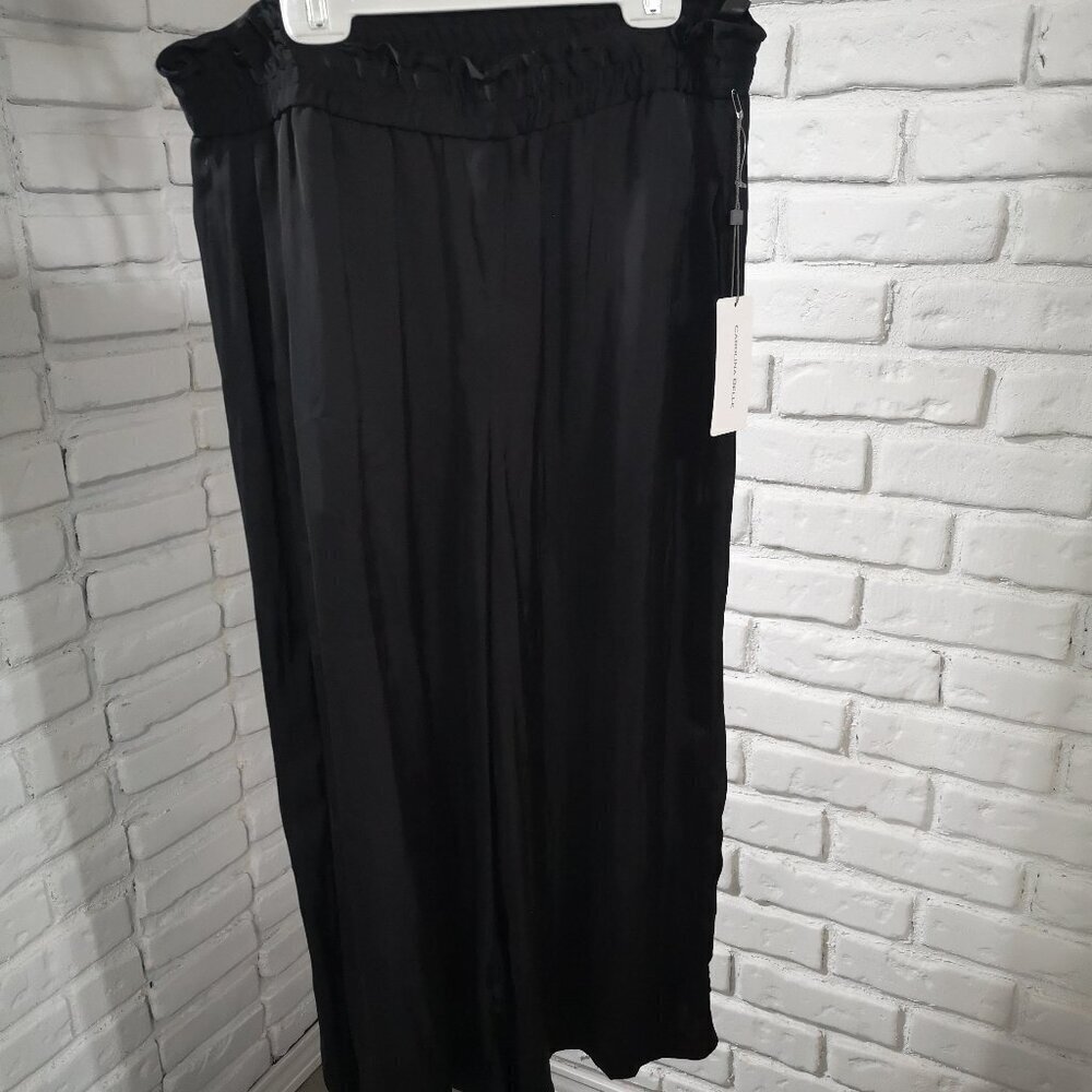 NWT Carolina Belle Montreal Ladies Hi Rise Wide Leg Size Medium Pants
